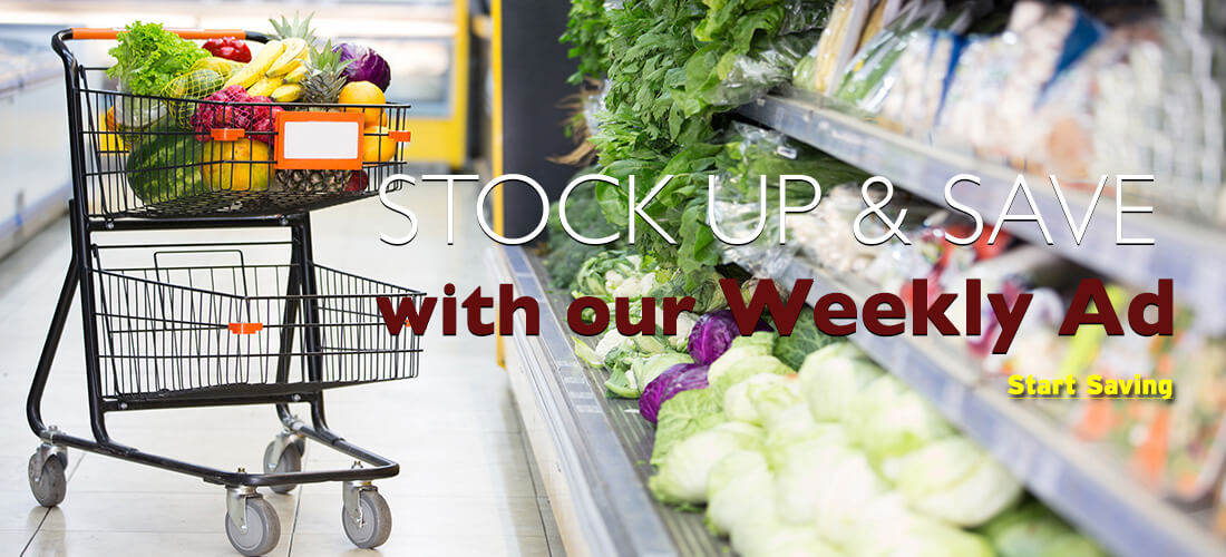 Stock up & save with our weekly ad!